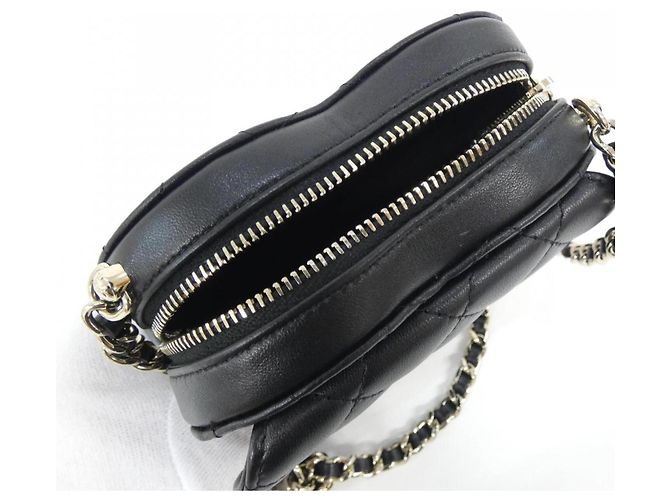 Borsa a tracolla Chanel AP2784 in pelle nera Nero - vista 5