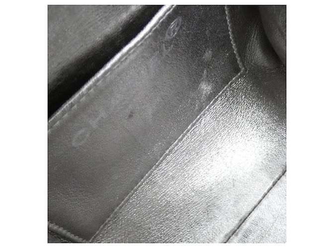 Borsa a tracolla Chanel in velluto nero - vista 10