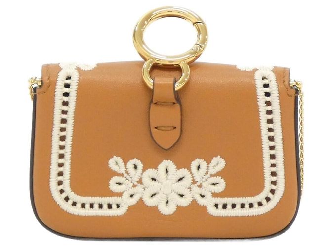 Charm Nano Baguette Fendi Marrone - vista 2