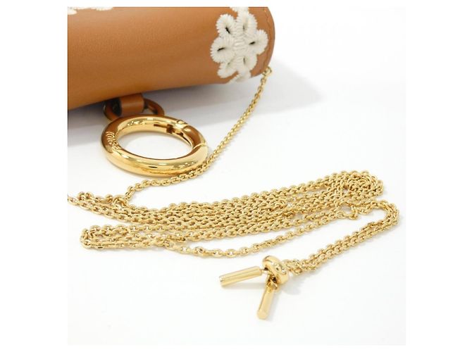 Charm Nano Baguette Fendi Marrone - vista 4