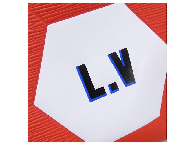 Zaino Louis Vuitton Epi (World Cup) Apollo Rosso - vista 4