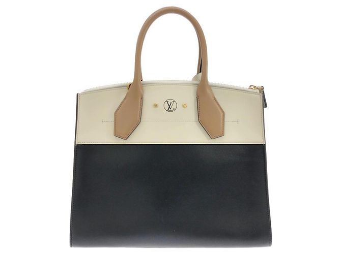 Borsa Louis Vuitton City Steamer MM Nero - vista 2