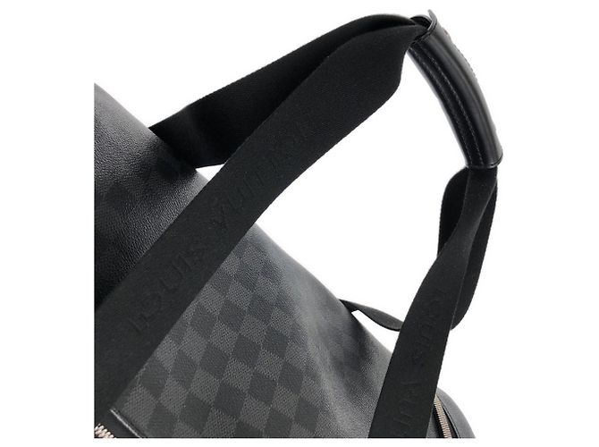 Borsa Boston Neo Eole in Damier Graphite Louis Vuitton Damier ebene - vista 6