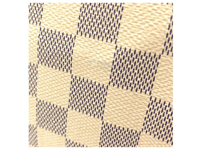 Borsa Boston Louis Vuitton Damier Azur Speedy 30cm Blu - vista 4