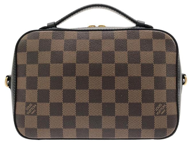 Borsa a Spalla Louis Vuitton Damier Santa Monica Nero Damier ebene - vista 2