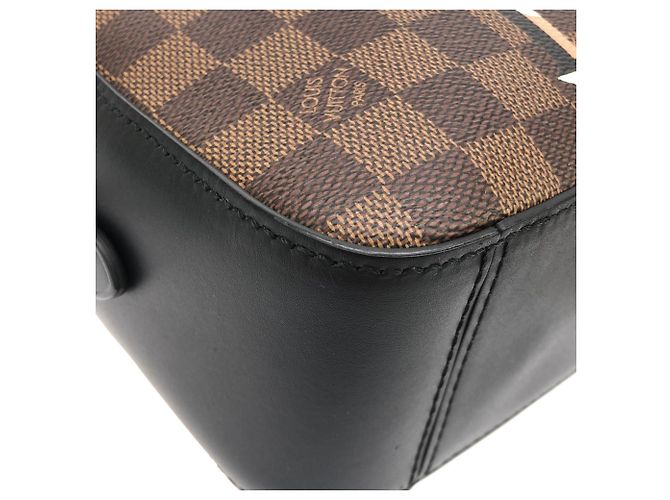 Borsa a Spalla Louis Vuitton Damier Santa Monica Nero Damier ebene - vista 3
