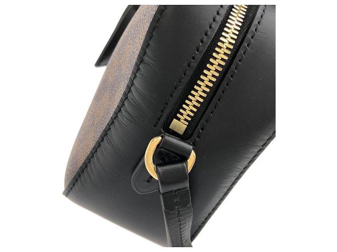 Borsa a Spalla Louis Vuitton Damier Santa Monica Nero Damier ebene - vista 5