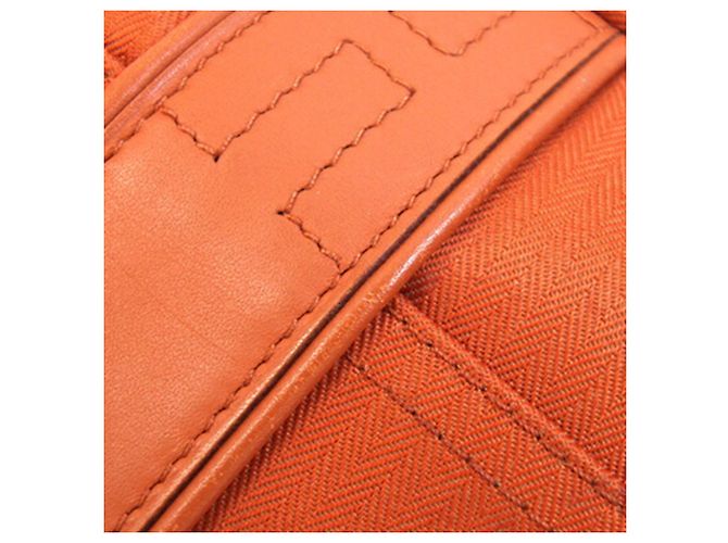 Hermès Borsa a tracolla Hermes Acapulco Bandoulière PM Arancione - vista 6