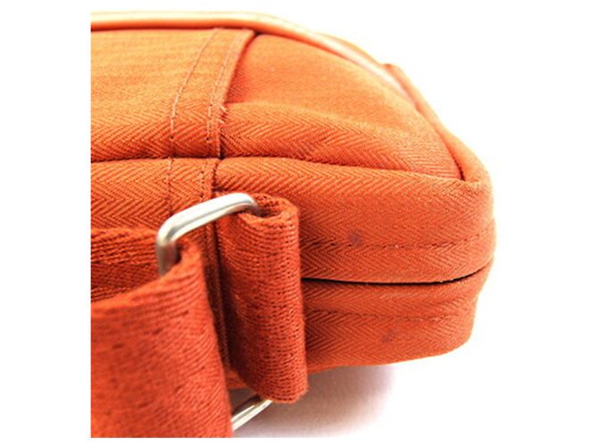 Hermès Borsa a tracolla Hermes Acapulco Bandoulière PM Arancione - vista 7