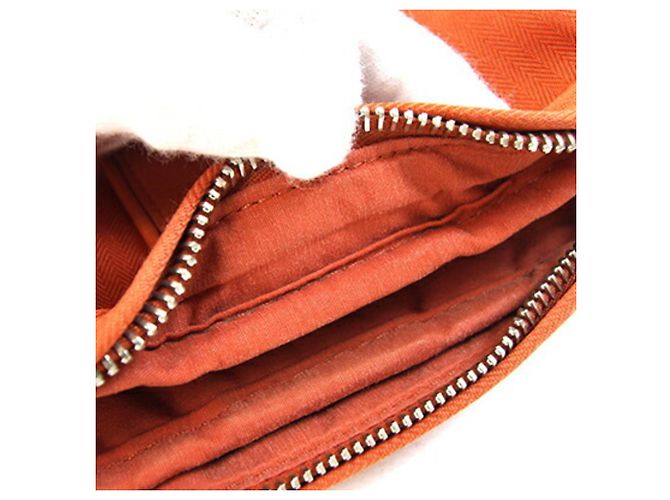 Hermès Borsa a tracolla Hermes Acapulco Bandoulière PM Arancione - vista 8