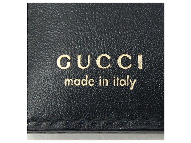 Cartera de piel de becerro negra Gucci Negro - vista 5