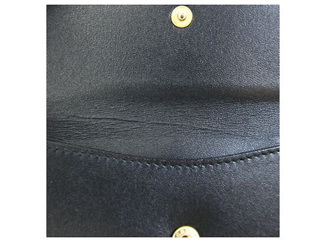 Cartera de piel de becerro negra Gucci Negro - vista 9