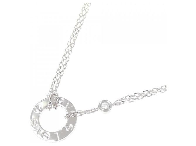 Collar Love en oro blanco de 18K Cartier - vista 2