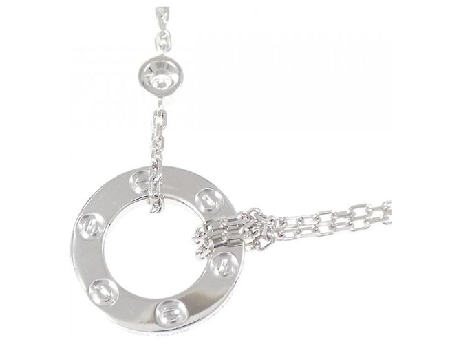 Collar Love en oro blanco de 18K Cartier - vista 4