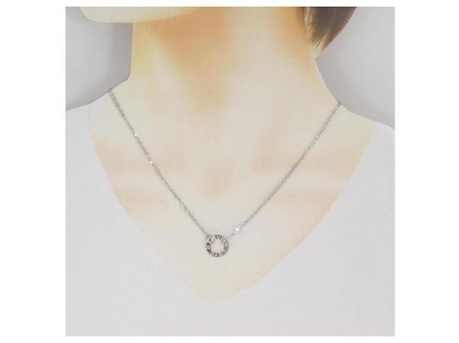 Collar Love en oro blanco de 18K Cartier - vista 6