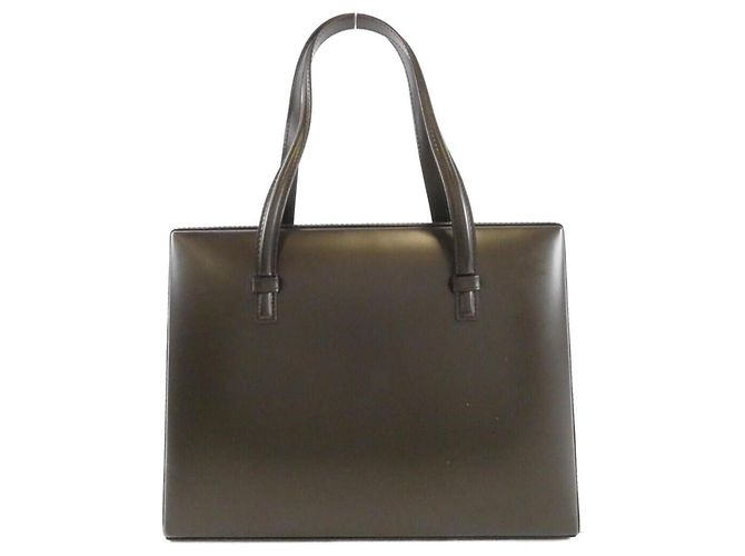 Borsa a mano in pelle marrone Loewe - vista 2