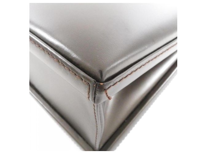 Borsa a mano in pelle marrone Loewe - vista 3