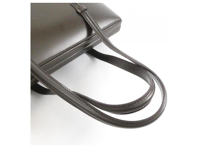 Borsa a mano in pelle marrone Loewe - vista 5