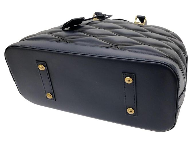 Borsa Louis Vuitton Alma GM Blu - vista 3