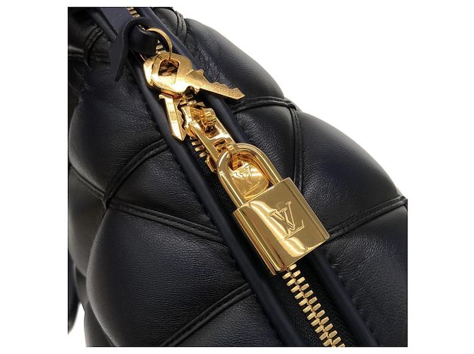 Borsa Louis Vuitton Alma GM Blu - vista 4