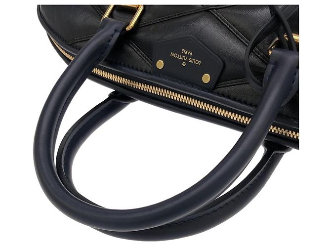 Borsa Louis Vuitton Alma GM Blu - vista 7