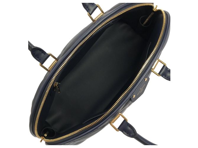Borsa Louis Vuitton Alma GM Blu - vista 8