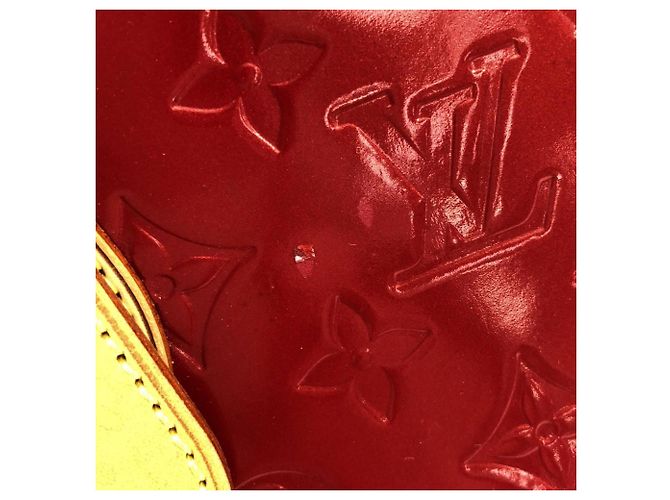 Borsa Louis Vuitton Vernis Rosewood Avenue Rosso - vista 5