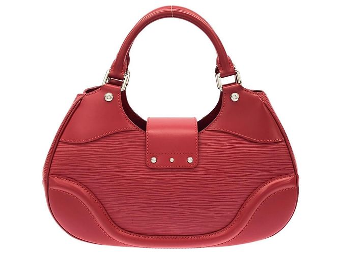Borsa Louis Vuitton Epi Sac Montaigne Rosso - vista 2