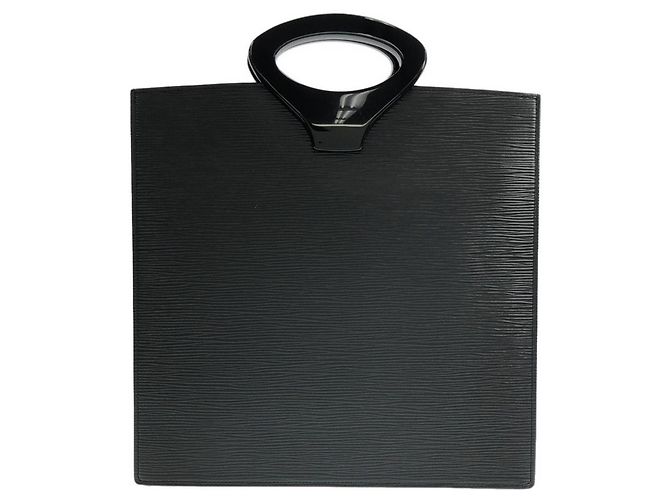 Borsa Louis Vuitton Epi Ombre M52102 Nero - vista 2