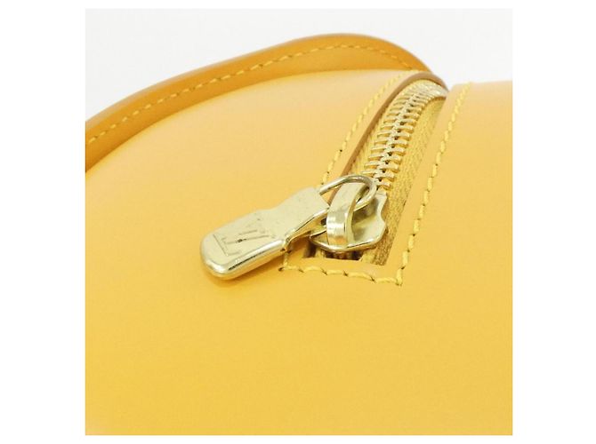 Borsa Louis Vuitton Epi Soufflot M52229 Giallo - vista 5