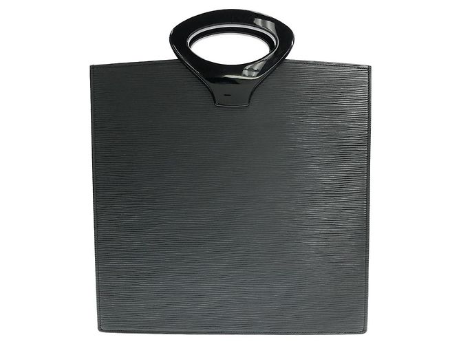 Borsa Louis Vuitton Epi Ombre Nero - vista 2