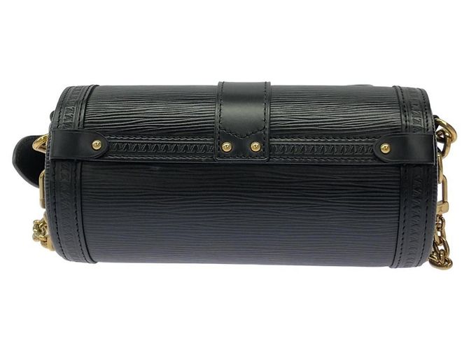 Borsa a tracolla bauletto Louis Vuitton Epi Papillon Nero - vista 2