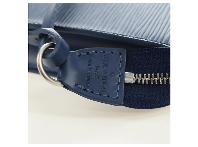 Louis Vuitton Pochette Accessoires NM Epi Leather Blu - vista 6