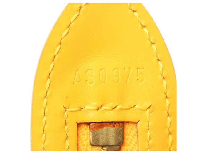 Borsa a tracolla Saint Jacques Louis Vuitton Giallo - vista 5