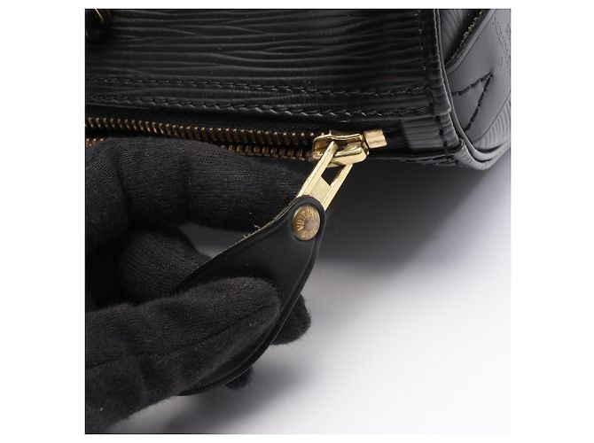 Borsa Louis Vuitton Speedy 30 Nero - vista 10