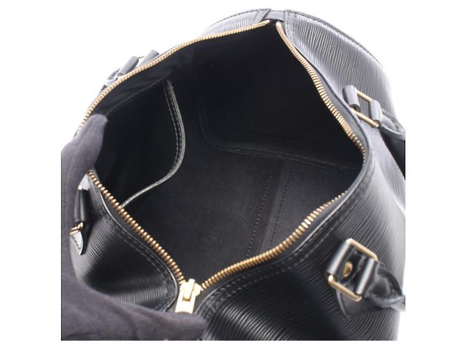 Borsa Louis Vuitton Speedy 30 Nero - vista 3