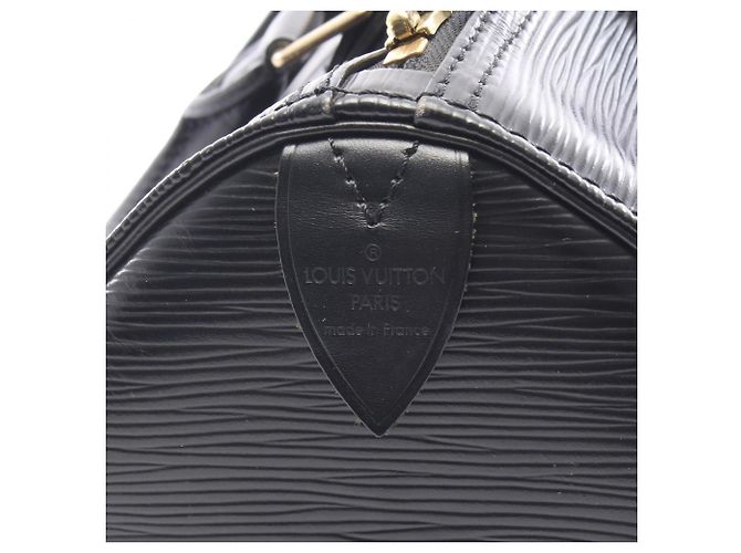 Borsa Louis Vuitton Speedy 30 Nero - vista 4