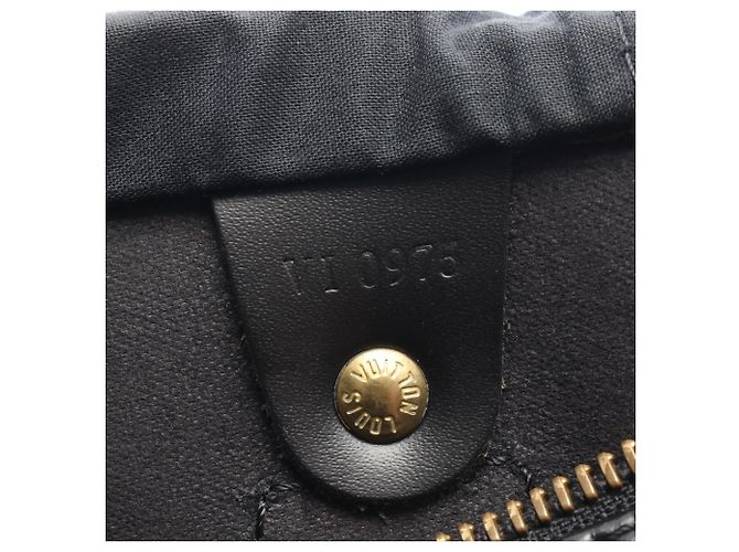 Borsa Louis Vuitton Speedy 30 Nero - vista 5