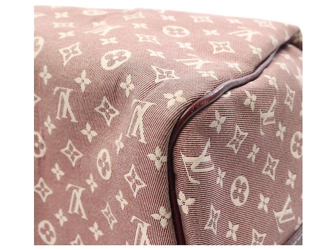 Borsa Louis Vuitton Speedy Bandoulière 30 Monogram Idylle Marrone Crudo Bordò - vista 7