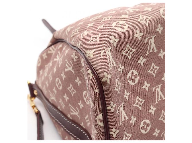 Borsa Louis Vuitton Speedy Bandoulière 30 Monogram Idylle Marrone Crudo Bordò - vista 9