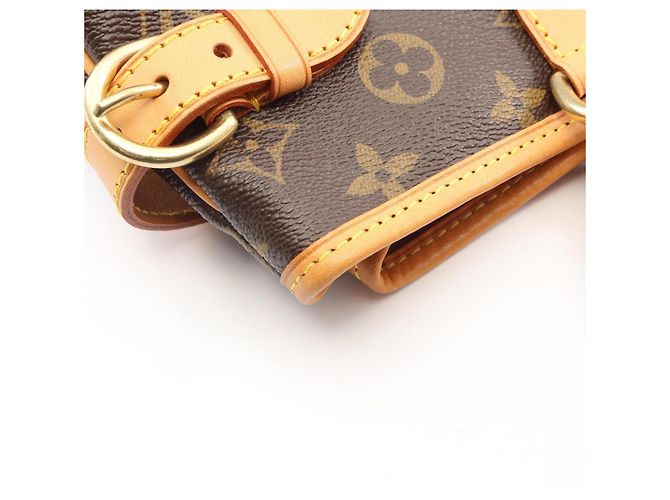 Borsa a tracolla Louis Vuitton Batignolles Horizontal Marrone Monogramma - vista 7