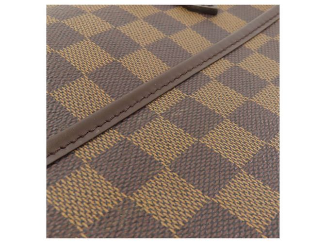 Borsa Louis Vuitton Damier Canvas Salia Horizontal Damier ebene - vista 9