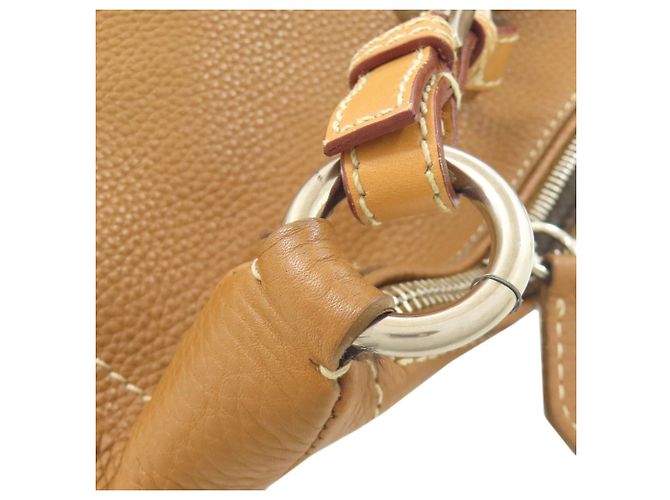 Borsa a tracolla in pelle Prada BR1842 Marrone - vista 18