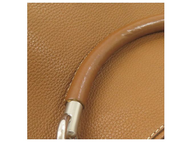 Borsa a tracolla in pelle Prada BR1842 Marrone - vista 19