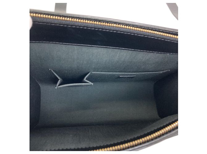 Borsa Tote Louis Vuitton Epi Leather Croisette PM Nero - vista 5