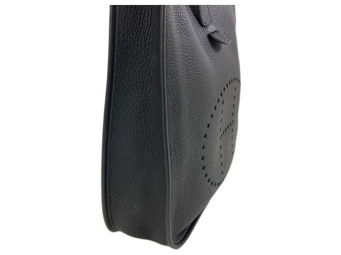 Hermès Borsa a tracolla Hermes Evelyne 1 GM Nero - vista 12