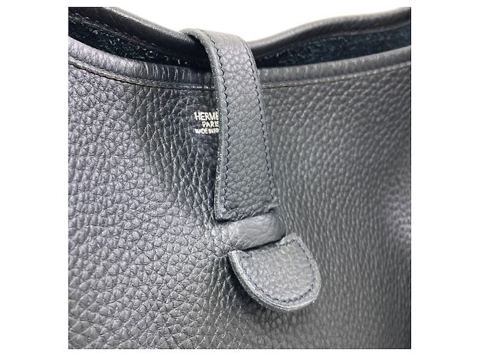 Hermès Borsa a tracolla Hermes Evelyne 1 GM Nero - vista 13