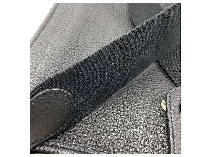 Hermès Borsa a tracolla Hermes Evelyne 1 GM Nero - vista 17