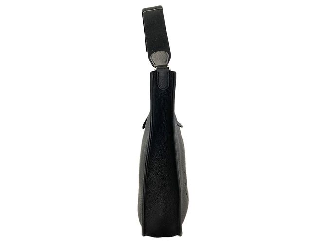 Hermès Borsa a tracolla Hermes Evelyne 1 GM Nero - vista 3