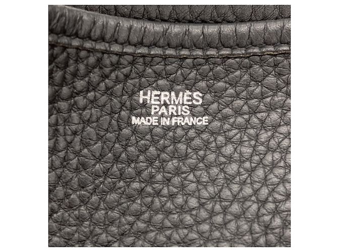 Hermès Borsa a tracolla Hermes Evelyne 1 GM Nero - vista 6